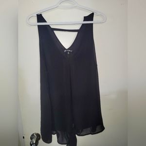 Picadilly - Black dressy tank top XL